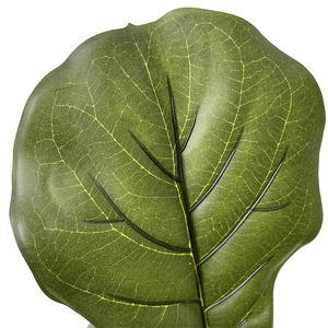 Hoja de violín artificial realista de 130cm, Higo, tamaño <span class=keywords><strong>pequeño</strong></span>, Hogar Moderno, vegetación, árbol interior <span class=keywords><strong>para</strong></span> sala de estar, oficina, hecho de PE - Product Image 3