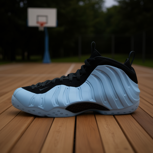 <span class=keywords><strong>Nike</strong></span> <span class=keywords><strong>Air</strong></span> Foamposite <span class=keywords><strong>One</strong></span> Psychic Blue Chaussures de basket-ball pour hommes Tige synthétique Semelle extérieure en caoutchouc Été - Product Image 2