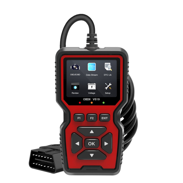 V519 Universal OBD2 Automotive Diagnostic Tool OBD Compliant Vehicles Gasoline Car Code Reader Car Diagnostic Tool