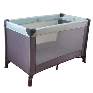 <span class=keywords><strong>Cuna</strong></span> de Viaje Portátil Grande, Resistente y Moderna de Metal para Niños, Corralito de Seguridad para Bebés, para Dormitorio, Sala de Estar, Patio Exterior, <span class=keywords><strong>Parque</strong></span> - Product Image 1