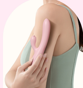 Beliebtes Teleskopisches Heizendes Erwachsenen-Sexspielzeug für Frauen Dualer G-Punkt-Vibrator mit USB-Stromversorgung Weibliches Masturbationswerkzeug - Product Image 1