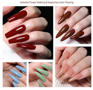 Vernis à ongles en gel UV personnalisé avec logo OEM, 60 couleurs, pour débutants, usage domestique, modèle 3 en 1, formule naturelle, longue durée, salon de manucure - Product Image 3