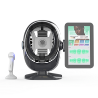 Analyseur de peau et de cheveux 3D AI 2-en-1 K57, scanner facial et du cuir chevelu avec prévision du vieillissement, appareil de beauté