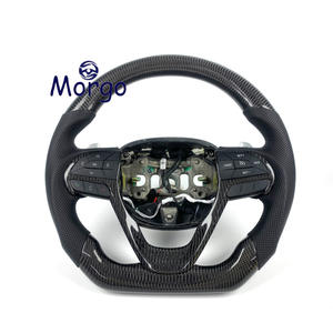 Volante de Fibra de Carbono para <span class=keywords><strong>Cadillac</strong></span>, Compatible con CT4 CT5 CT6 XT4 XT5 XT6 ATS SRX ATS-<span class=keywords><strong>V</strong></span> ATS-L, Personalizable - Product Image 5