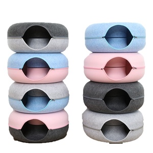 Felt-made environmentally friendly large-space playing <b>cat</b> bed <b>tunnel</b> bed - Product Image 3