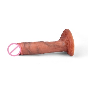 Hot Sell Make-up Artificial <b>Dildo</b> Adult Sex Toy Female Private Parts Masturbation Orgasm Sex Toy Silicone <b>Dildo</b> - Product Image 5
