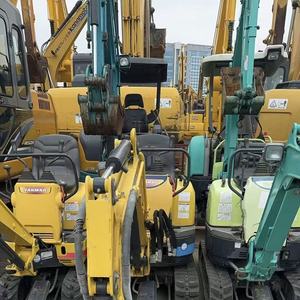 Mini-excavatrice hydraulique compacte d'occasion Yammar VIO10 d'origine japonaise, 1,2 tonne, pour travaux agricoles, aménagement paysager et construction. - Product Image 6
