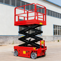 Élévateur à ciseaux mobile automoteur hydraulique entièrement automatique Élévateur à ciseaux automoteur électrique à hauteur réglable