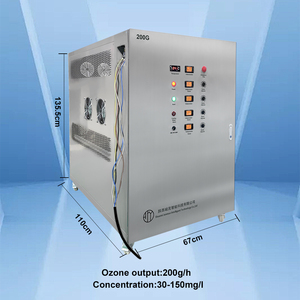 Sistema de Inmersión en Frío con Enfriador y <span class=keywords><strong>Vaporizador</strong></span>/Ozonizador de <span class=keywords><strong>Ozono</strong></span>, Bomba y Componentes Principales PLC, Producción de <span class=keywords><strong>Ozono</strong></span> de 100 g/h, Productividad de 10-1000 kg/h - Product Image 3