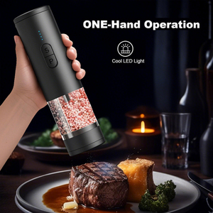 2025 nouveau Design cuisine <span class=keywords><strong>moulin</strong></span> à <span class=keywords><strong>poivre</strong></span> 110ml <span class=keywords><strong>grande</strong></span> capacité 2 en 1 USB Rechargeable électrique sel et <span class=keywords><strong>poivre</strong></span> <span class=keywords><strong>moulin</strong></span> ensemble Shaker - Product Image 5
