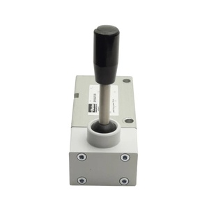 Válvula Direccional Neumática Manual de Tres Vías Legris PD45486 S9 5/3-WV, 30-145 psi, Montaje a Través de Orificio 1/4NPT, 1 Año de Garantía - Product Image 4