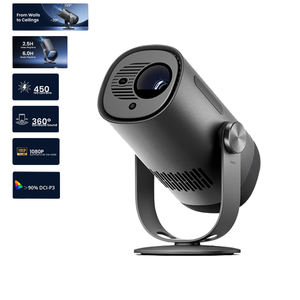 [Google TV] Dangbei <span class=keywords><strong>Freedo</strong></span> Build-in batteria Mini Beamer 450 ISO Lumens AI Keystone correzione 1080P proiettore portatile intelligente - Product Image 1