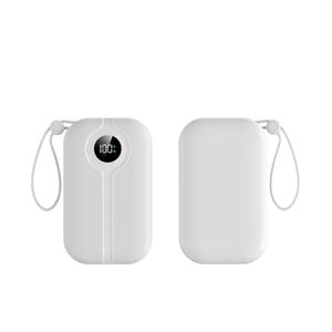 Cargador Portátil para Viajes y Actividades al Aire Libre, Batería Externa de Gran Capacidad de 20000 mAh, Cables Integrados, Carga Rápida PD22.5W, Pantalla LED para Android - Product Image 3