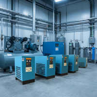 Sécheur d'air réfrigéré à économie d'énergie, 7m³/min, refroidi par air, pour le moulage par soufflage de bouteilles PET, R410A, homologué CE, HSD-6HTF, avec plus de 20 ans d'expérience en usine