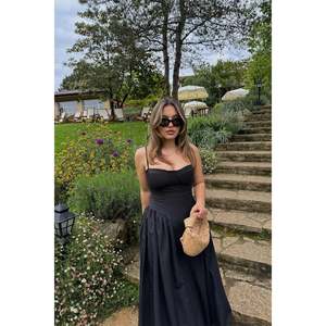 Vestido Largo Negro para Mujer, Estilo Vintage de Lujo, Silueta en A, con Lentejuelas y Cuentas Tejidas a Crochet, Talla XL, Opciones de Largo hasta el Suelo o hasta la Rodilla - Product Image 2