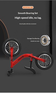 Bicicletta Senza Pedali per Bambini con Ruote in Lega di Alluminio e Sella Regolabile in Altezza - Product Image 4