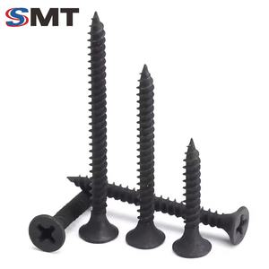 Herstellerdirektvertrieb Hochwertige Kohlenstoffstahl Metrische Schwarz Phosphatierte Beschichtung Feingewinde Phillips Trockenbauschrauben - Product Image 3