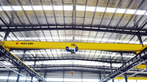 <span class=keywords><strong>Grue</strong></span> à poutre simple HD de qualité supérieure, capacité de 1T à 20T |   Moteurs VVF Drive & TEFC |   Pour les usines à faible et moyenne intensité d'activité - Product Image 4