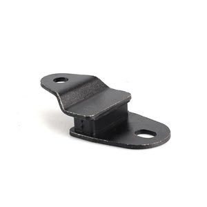 CNSPEED Motorcycle Exhaust Muffler Mounting <b>Bracket</b> Aluminum <b>Black</b> For Yamaha YFZ350 87-06 - Product Image 4