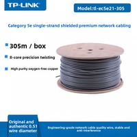 Câble réseau TP-LINK TL-EC5e-100A/305A Catégorie 5e non blindé en cuivre sans oxygène à paires torsadées 100m / 305m