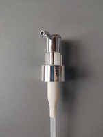 24/410 plastique PP Clip pompe à huile pompe à eau anti-déversement argent or Globe Cap pour savon liquide articles de toilette désinfectant bouteille