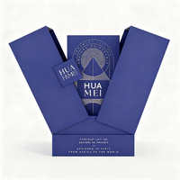 Boîte à parfum de luxe à double porte, petite boîte d'emballage en carton rigide, boîte cadeau avec design personnalisé, boîte cadeau de parfum haut de gamme