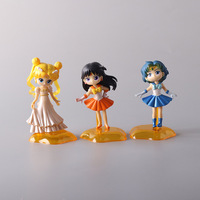 Venta al por mayor figuras de acción dibujos animados lindo marinero figura de acción personalizada 3D juguetes hogar coche decoraciones ornamento regalos promocionales