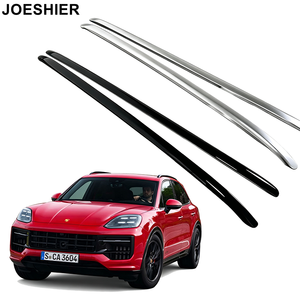 JOESHIER ขายส่งแร็คหลังคาสำหรับรถยนต์ 4x4 สำหรับบรรทุกสัมภาระ เหมาะสำหรับ Porsche Cayenne 2018-2025 ราวหลังคา ราวข้าง ทำจากอลูมิเนียมอัลลอย - Product Image 5