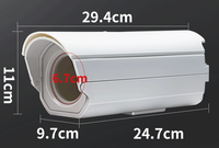 Casing Plastik Universal ABS Murah untuk Kamera Keamanan, Kotak Kamera CCTV, Casing Kamera IP, Casing Kamera Dalam Ruangan