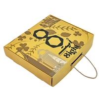 Su misura OEM carta ondulata Mailer cartone abbigliamento imballaggio spedizione Mailing Box con finestra trasparente