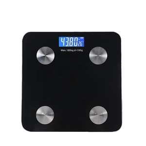 Báscula Digital Inteligente para Composición Corporal, Capacidad de 180 kg/396 lb, Báscula de Vidrio con Pantalla LCD, Soporte Personalizado OEM y ODM - Product Image 3