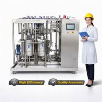 Pasteurisateur à plaques UHT Ace 500L pour lait de soja et pulpe de fruits