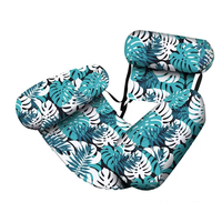 Transfrontalier, En stock : Couverture en tissu pour lit flottant aquatique, Fauteuil inclinable, Bateau gonflable pour piscine, Chaise longue aquatique, Flotteur en PVC