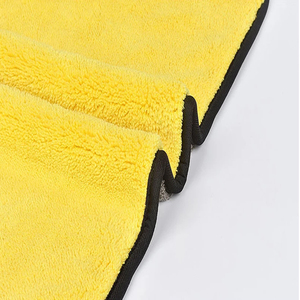 Nouveau <span class=keywords><strong>lot</strong></span> de 5 serviettes en microfibre pour lavage de voiture, 30x60cm, chiffon de nettoyage en microfibre - Product Image 4