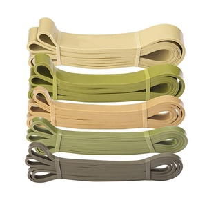 Fasce di resistenza Beige lunghe per l'<span class=keywords><strong>allenamento</strong></span> di uomini e donne-Set di 5 fasce di resistenza per fasce Pull-Up impostate per l'<span class=keywords><strong>allenamento</strong></span> a <span class=keywords><strong>casa</strong></span> - Product Image 2