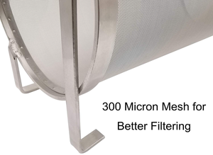 300 micron thép không gỉ hạt lọc giỏ ống lọc/SS Lưới xô lọc cho bia homebrewing - Product Image 3