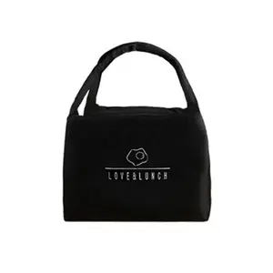 लोगो के साथ थोक लंच शोल्डर बैग पोर्टेबल इंसुलेटेड सॉफ्ट टोट बैग थर्मल लंच कूलर बैग