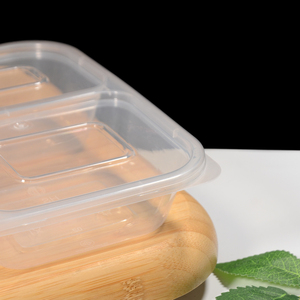 Lonchera Bento Ecológica <span class=keywords><strong>a</strong></span> Prueba de Fugas con 3/4 Compartimentos, Contenedor Desechable de Plástico PP de Grado Alimenticio para Comida para Llevar - Product Image 3