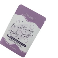 Sachets personnalisés imprimés avec bec verseur pour échantillons de crème solaire, sérum, masque facial, soins de la peau, emballages cosmétiques en plastique