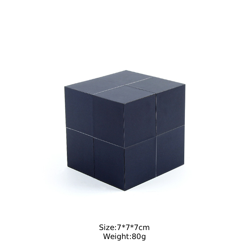 Caja de anillo azul