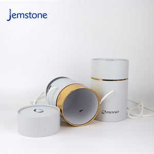 Custom Design Recyclable Food Grade Herbal Gel Capsule Kraft Cardboard Cylinder Packaging Box <b>Protein</b> <b>Powder</b> Paper Tube - Product Image 2