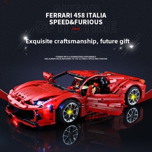 K Box 10304 458 <span class=keywords><strong>Building</strong></span> Block Assembly Modelo 1:8 Grande Tamanho Ornamento Plastic DIY Toy Cross-Border Hot Sale - Product Image 6