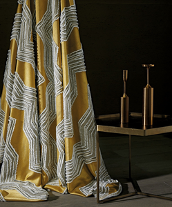 Rideaux Jacquard Exquis Tendance 2026 Couleur Unie Occultants Teints en Fil Type Tringle Romantique Effet 3D pour Décoration Intérieure Usine 20 Ans d'Expérience - Product Image 2