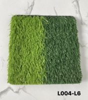 QINGZHOU L004-L Guangzhou Gazon Synthétique 50mm pour Terrain de Football Moquette de Sol Sportif Gazon Artificiel Extérieur pour Terrains de Football