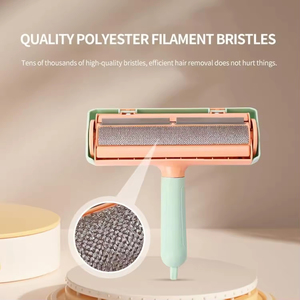 <span class=keywords><strong>Rodillo</strong></span> Removedor de <span class=keywords><strong>Pelo</strong></span> de Mascotas Portátil y Reutilizable, de Doble Acción, para Perros y Gatos - Product Image 5