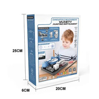 Kit Robot Dessinateur à Boussole Rotative Automatique pour Enfants, Jouet Scientifique Éducatif STEM, Activité d'Expérimentation Mécanique