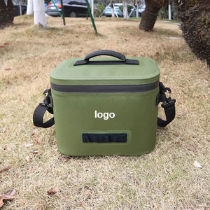 Mochila Térmica Gelada de Luxo Verde de Boa Qualidade Direto da Fábrica, com Logotipo Personalizado, Impermeável, Estilo Moderno, 15L-20L para Armazenamento de Alimentos - Product Image 3