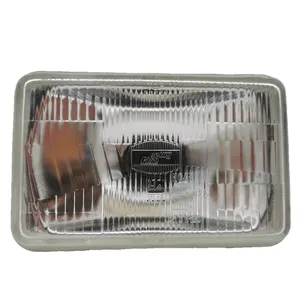 Semi Sealed Beam Lampu H4652 12V 60/55W Semi Sealant dengan Lampu Halogen 5 Inch Square