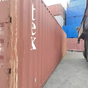 Shipping Containers 40 Feet High Cube Sale In China Store Goods Can Be Refurbished.