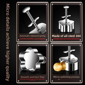 Molde para <span class=keywords><strong>Musubi</strong></span> de Acero Inoxidable 304, para Hacer Bolas de Arroz y Sushi, Ideal para el Almuerzo Infantil, Bento y Manualidades Caseras - Product Image 4